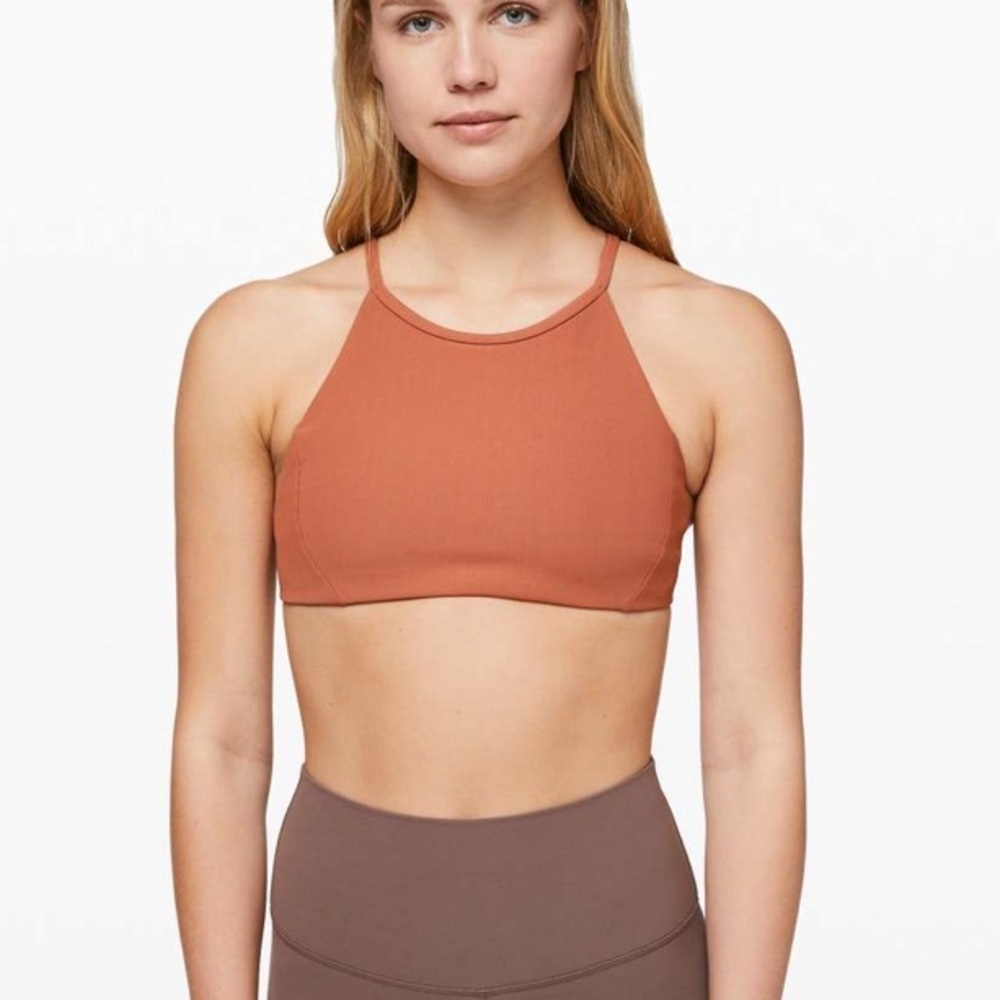 Lululemon Inner Glow Bra — Canyon Rock — Size 6 - Picture 7 of 8